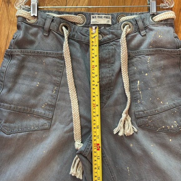 We The Free Moxie Light Grey Jeans size 29 - Picture 14 of 14